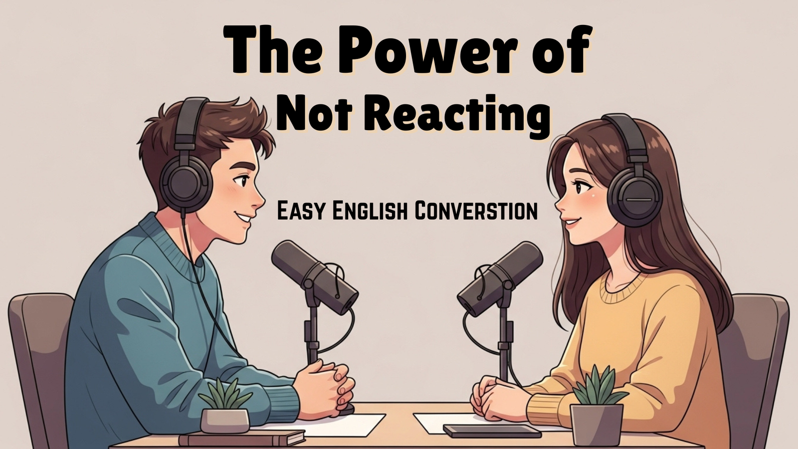 The Power Of Not Reacting | Learn English Fast