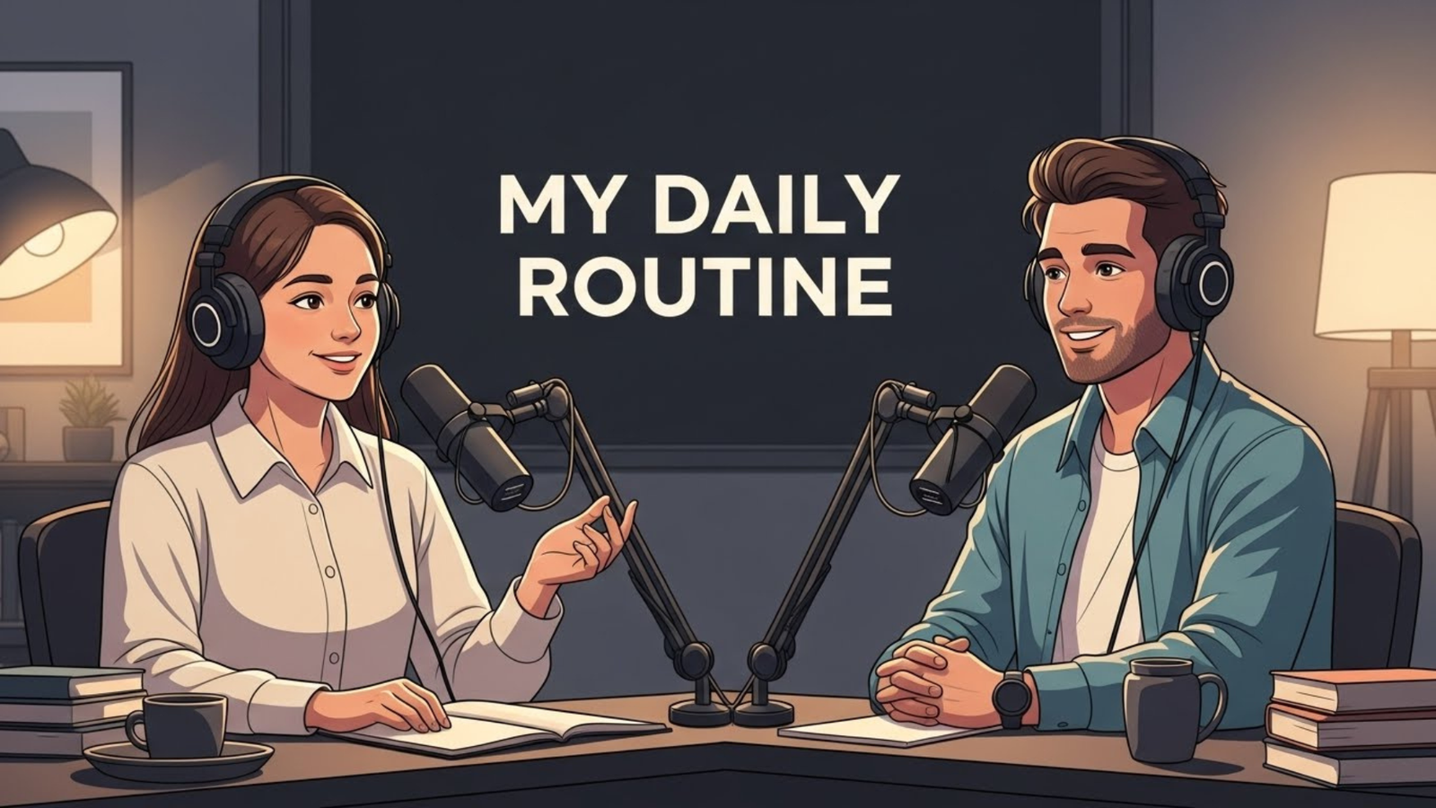 My Daily Routine || Simple English Listening Practice for Beginners
