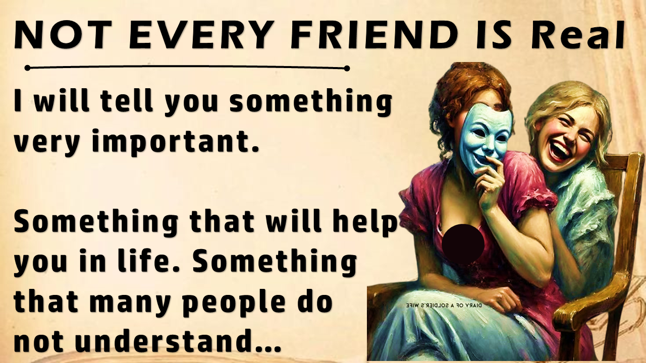 Not Every Friend Is Real || How to Spot Fake People in Your Life