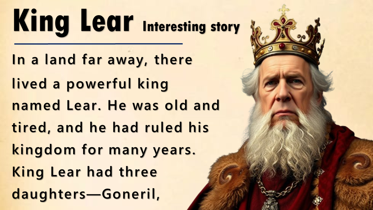 King Lear by William Shakespeare: Pride, Flattery, and the Division of a Kingdom || Listen and Repea