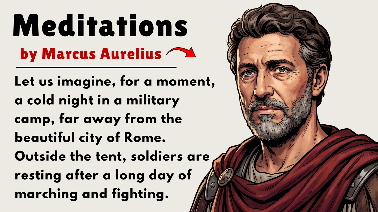 Learn English Through A Beautiful Story | Meditations by Marcus Aurelius | Story of a Roman Emperor