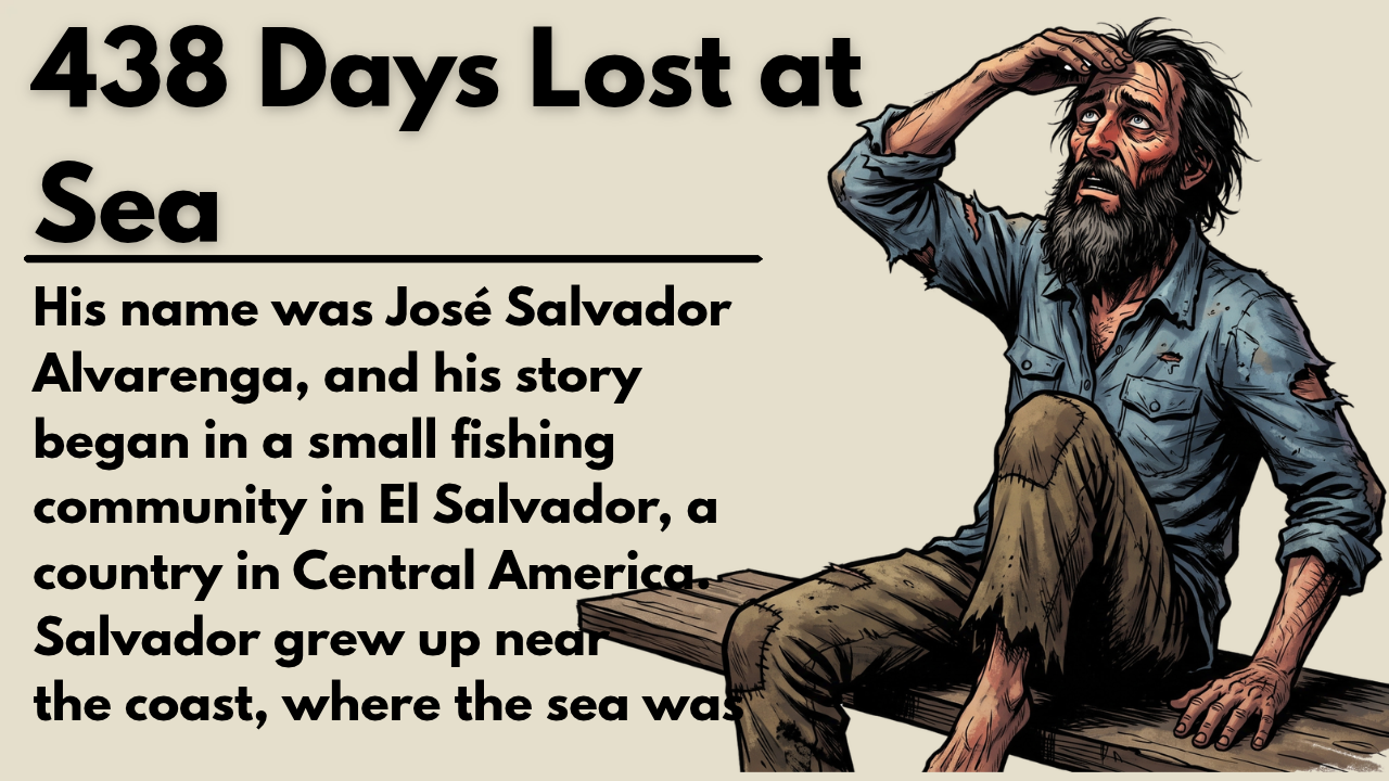 438 Days Alone in the Ocean | Learn English Through Stories | An Incredible True Survival Storyl