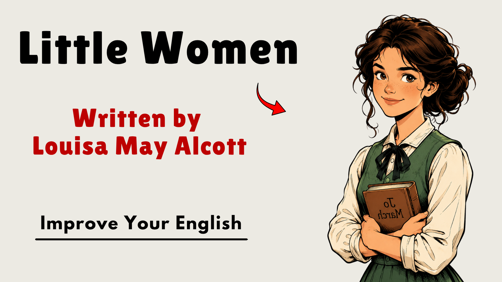 Little Women by Louisa May Alcott: Sisterhood, Dreams, and Growing Up || Learn English Through Story
